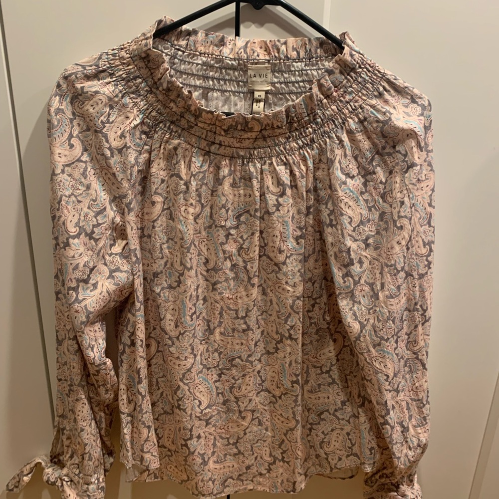 Rebecca Taylor La Vie paisley top